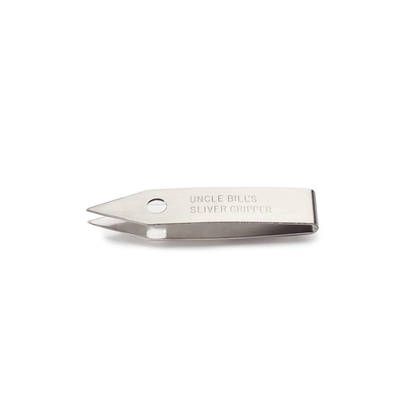 2 Pack Uncle Bill's Sliver Gripper Tweezers – USA-Made, Precision Ground Points