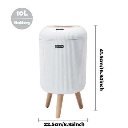 Smart Motion Sensor Trash Can – Automatic Bin for Kitchen & Bathroom