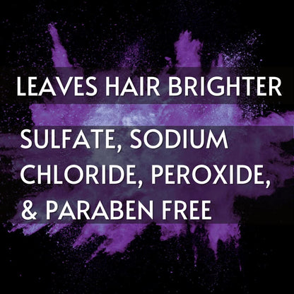 SMART SOLUTIONS My Color Color Depositing Shampoo – Vibrant Purple, Sulfate & Paraben Free, Made in USA (8.5 Fl Oz) (8 Colors)
