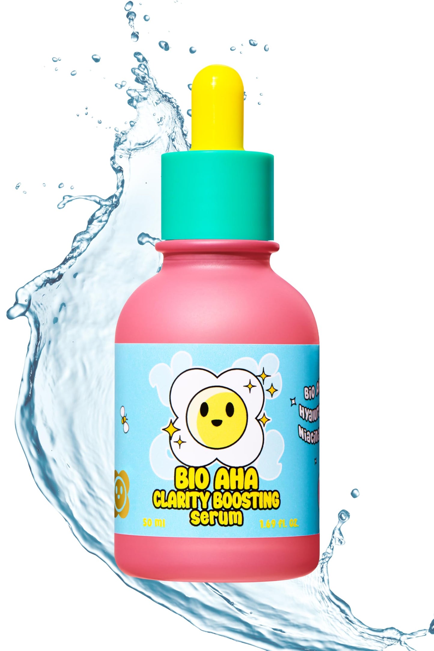 Smilebloom KKOCH Bio-AHA Clarity Boosting Serum 50ml – Fruit-Based Acids, Probiotics & Niacinamide