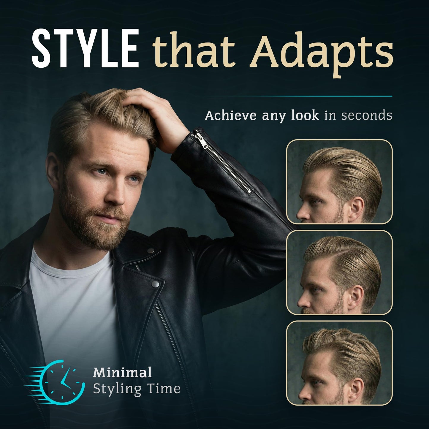 Smooth Viking Forming Cream - High Hold Hair Cream for Men | Matte Finish, Made in USA, 2oz