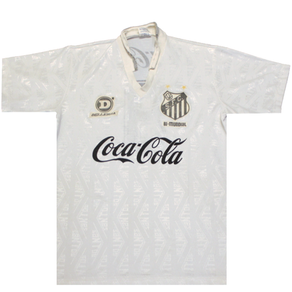 Santos 1993-1994 Home Shirt *9 (Excellent) L