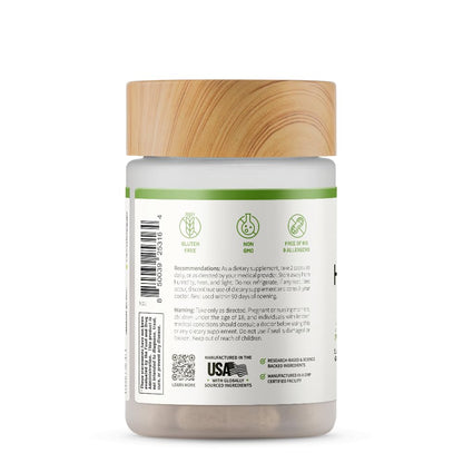 Snap Supplements Hair Growth – Supports Hair & Beard Growth (60 Capsules)