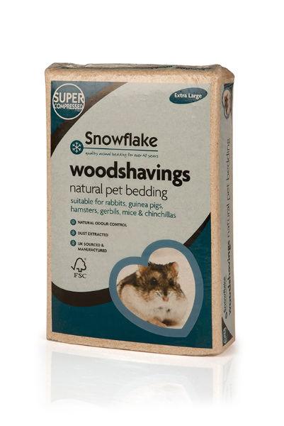 Snowflake Extra Large Wood Shavings 7kg