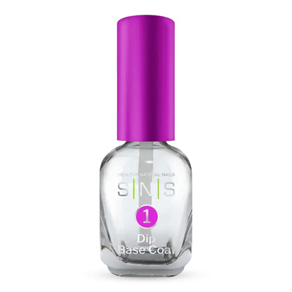 SNS Dip Base Coat for Dip Powder Nails – Long-Lasting, Low Odor, No UV Lamp