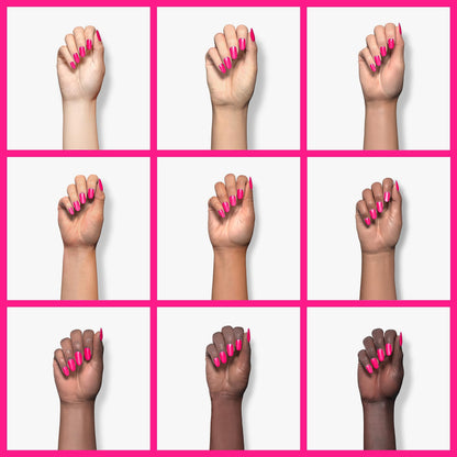 SNS Nail Dip Powder Electric Pink – Gelous Color, 1oz | Long-Lasting Dip Color, Low Odor, No UV Lamp