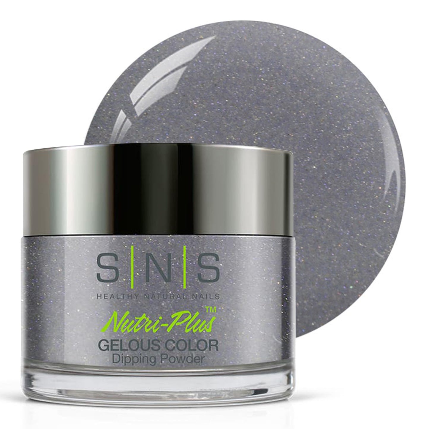 SNS Nail Dip Powder Fall From Grays (Blue Shimmer) – 1.5oz | Long-Lasting, Low-Odor, No UV Lamp