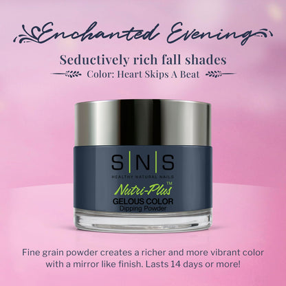 SNS Healthy Natural Nails Heart Skips A Beat Dip Powder (EE12, 1.5 oz) – 14+ Day Wear, Low Odor, No UV Lamp
