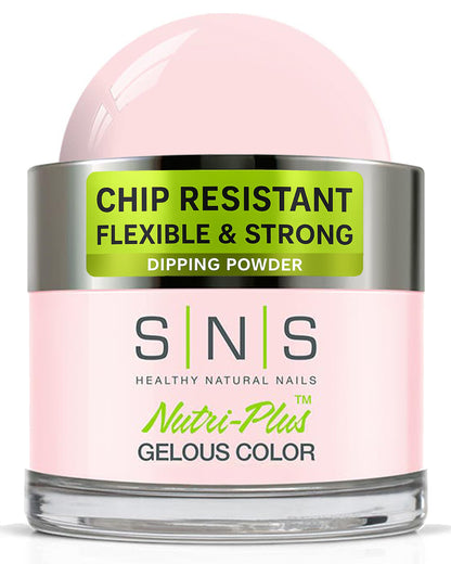 SNS Healthy Natural Nails Barely Touch Dip Powder – 1oz | No UV Lamp, Low Odor, 14+ Day Wear