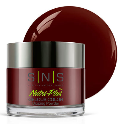 SNS Nail Dip Powder – Feel Like A Million Dollars (Brown/Maroon/Cream) 1.5oz | Long-Lasting, Low Odor, No UV Lamp