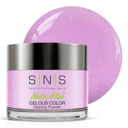 SNS Nail Dip Powder First Bite – Purple/Lavender Shimmer, 14-Day Wear, Low Odor, No UV Lamp