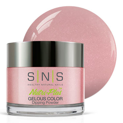 SNS Nail Dip Powder French Kiss – Long-Lasting Pink Lavender Cream Dip Powder, 1oz