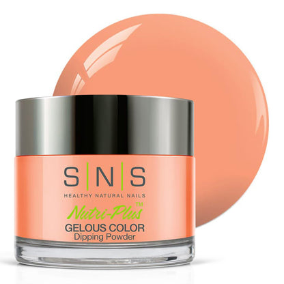 SNS Healthy Natural Nails Nail Dip Powder – Gentle Carnation (Natural Nude), No UV Lamp, 1.5oz