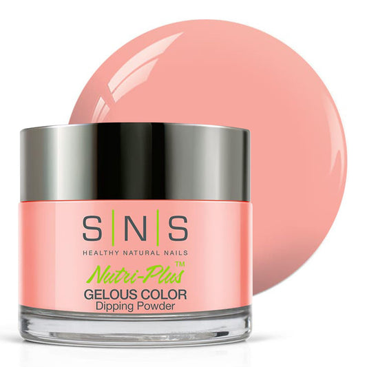SNS Nail Dip Powder – Luscious Mauve (Cream Pink), 14+ Day Wear, Low Odor, No UV Lamp, 1.5oz