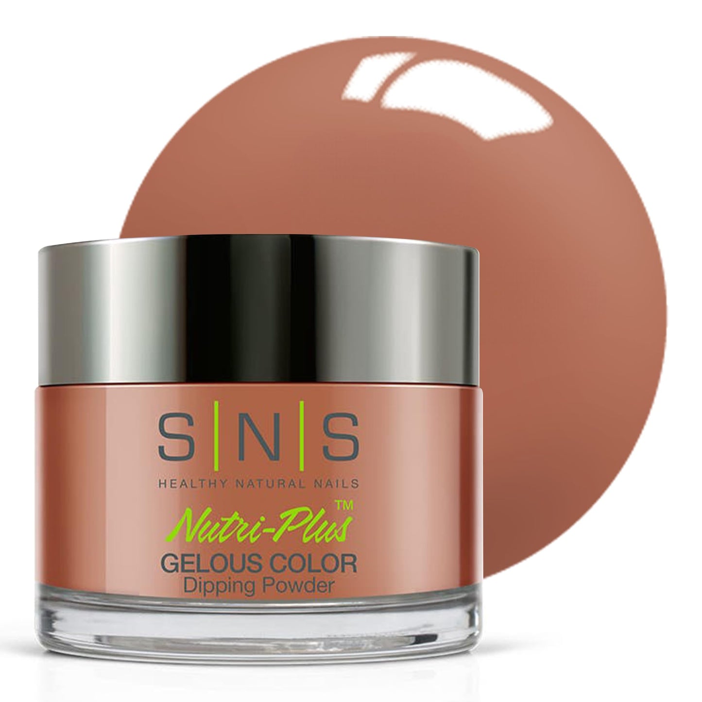SNS Nail Dip Powder Mochachino Brown – 1oz | Long-Lasting, Low Odor, No UV