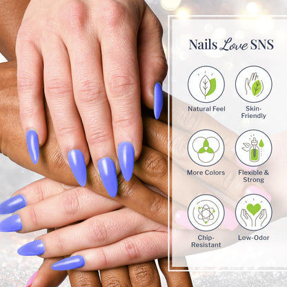 SNS Nail Dip Powder Moonshine – Long-Lasting, Low-Odor Color (No UV) 1.5oz