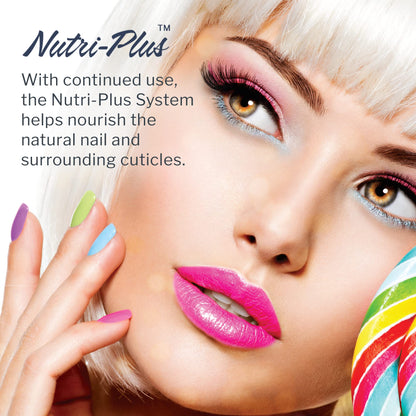 SNS Healthy Natural Nails CS191 Taro Boba Dip Powder (Purple) 1 oz | Long-Lasting Color, 14 Days, Low Odor, No UV Lamp