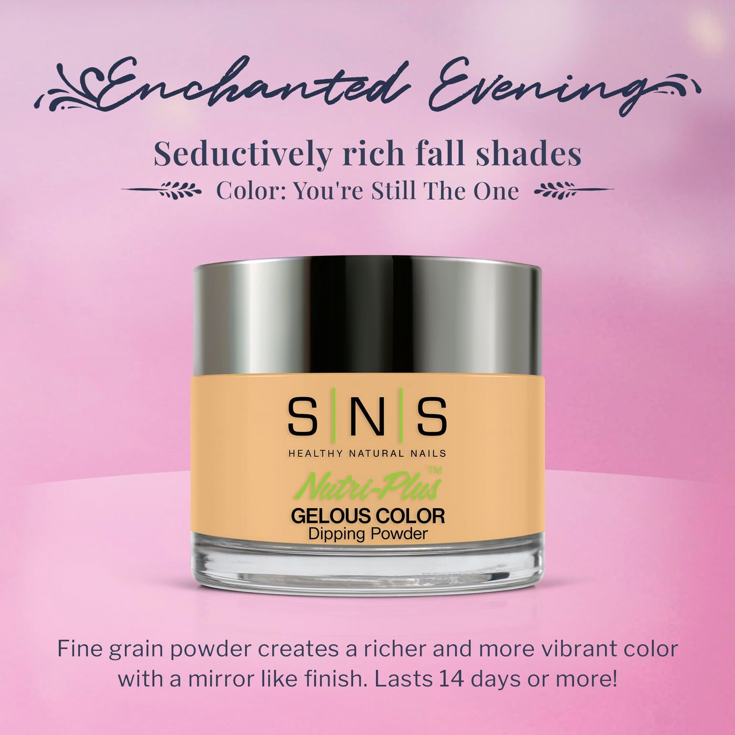 SNS Nail Dip Powder You're Still The One - Natural Nude Tan (EE24) | 1 oz, 14-Day, Low-Odor, No UV Lamp