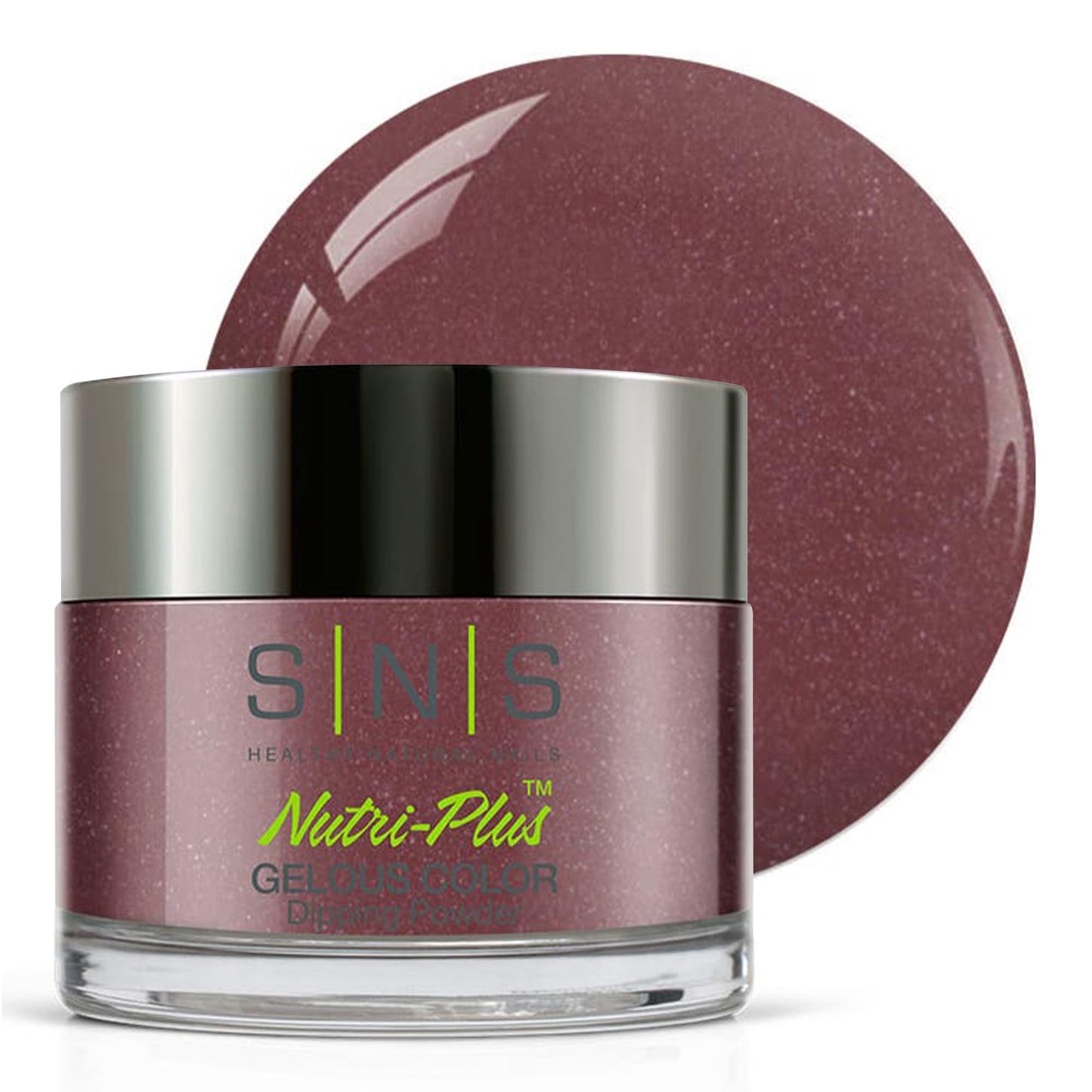 SNS Nail Dip Powder Spanish Sangria - Gelous Color Dip Powder, 1oz - Long-Lasting, Low Odor, No UV Lamp Required