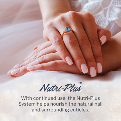 SNS Nail Dip Powder Bridal Veil – Natural Nude, 14-Day Long-Lasting, Odor-Free