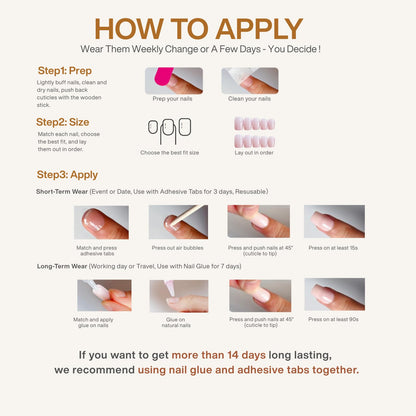 SnypeeLab Nude Pink Cat Eye Press-On Nails – Short Square, Glue-On & Reusable Gel Finish, 30 Pcs
