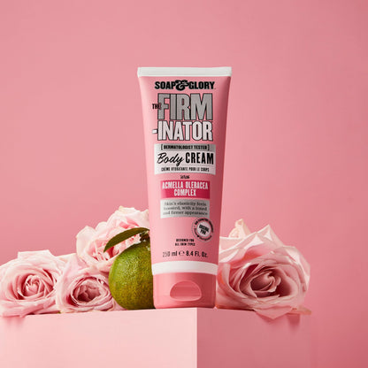 Soap & Glory The Firm-inator Body Cream – Firming & Hydration (8.4 oz)