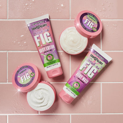 Soap & Glory Limited Edition Fresh as Fig Body Butter – Vegan Moisturizer for Dry Skin (200 ml)