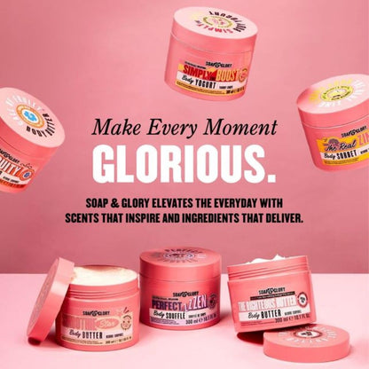 Soap & Glory Smoothie Star Moisturizing Body Lotion – Non-Greasy Vegan (500ml) Pack of 2