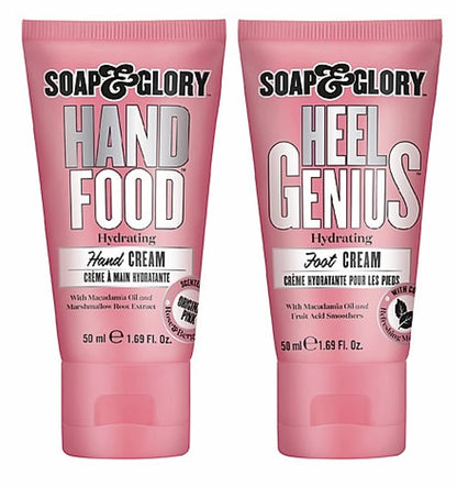 Soap & Glory Wait on Hand and Foot Gift Set – Hydrating Hand & Foot Cream Duo