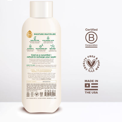 Soapbox Cucumber + Yuzu Lemon Body Wash – 3-Pack, 20oz Each, Vegan