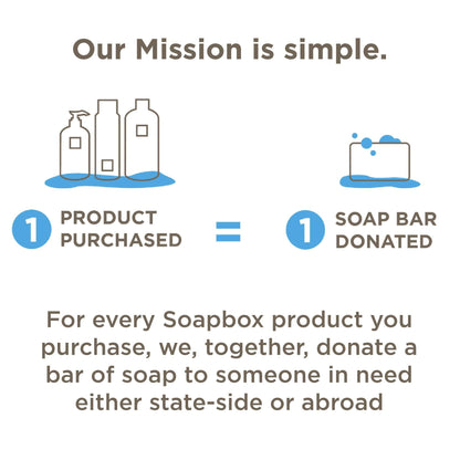 Soapbox Hair Conditioner Bar with Coconut Oil – Moisturizing, Vegan, Sulfate Free | 2oz Solid Conditioner