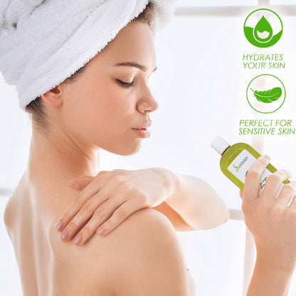 Soapeauty Extra Virgin Olive Oil – 32 oz Pure, Unrefined Carrier Oil for Skin, Hair & Soap Making