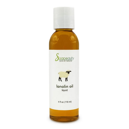 Soapeauty Lanolin Oil 100% Natural | Pure Carrier Oil for Skin, Hair & DIY Formulations