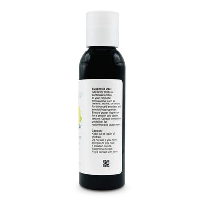Soapeauty Sunflower Lecithin Liquid Oil — Cold Pressed, Unrefined, USP Grade (4 fl oz)