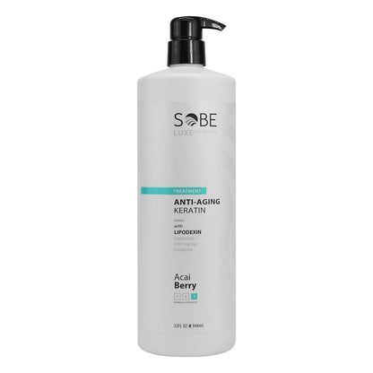 SOBE LUXE Brazilian Keratin Smoothing Treatment – 32 Oz, Forte, Sulfate-Free