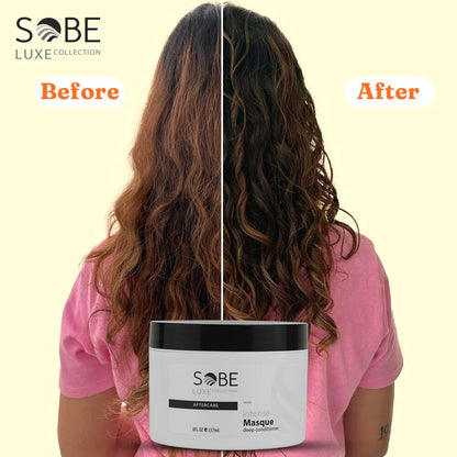 SOBE LUXE Hair Mask 8oz – Deep Conditioning for Dry, Damaged Hair | Keratin & Panthenol