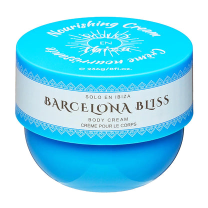 Solo en Ibiza Barcelona Bliss Body Cream, Blue – Deep Hydration & Non-Greasy Feel