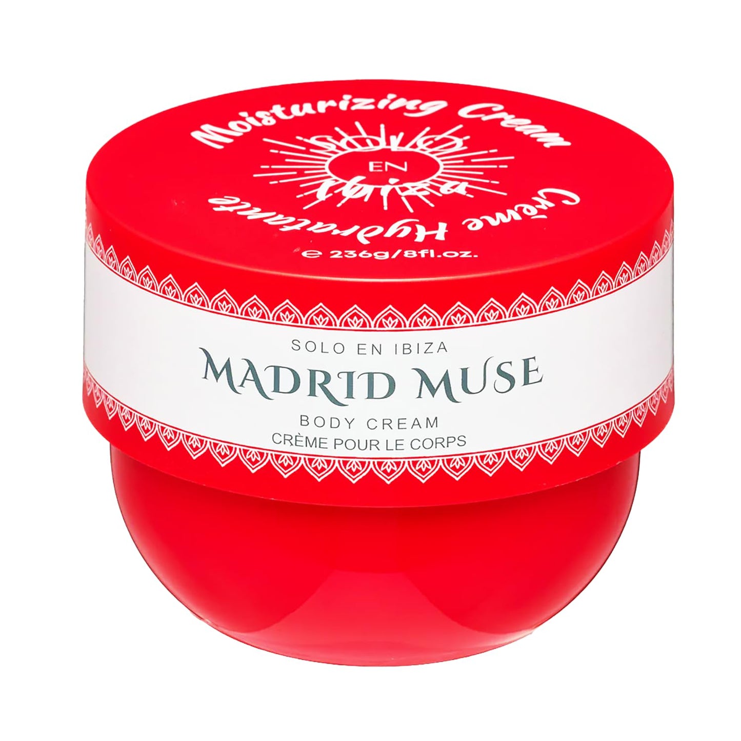 Solo en Ibiza Barcelona Bliss Body Cream, Blue – Deep Hydration & Non-Greasy Feel