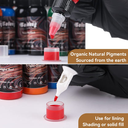 Solong Tattoo 9PCS Ink Color Set – 1oz (30ml) TI302S-30-9