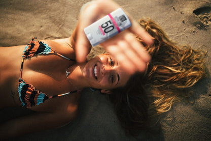 SolRX Mineral SPF 50 Sunscreen Stick for Face – Clear, Non-Greasy, Reef-Safe (Pack of 2)