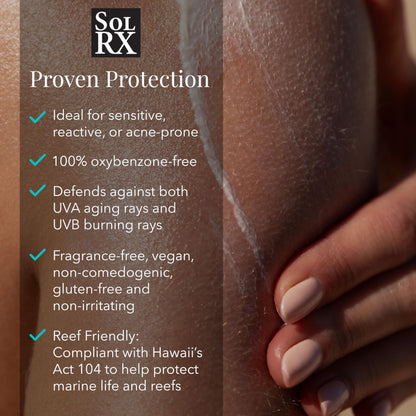 SolRX Sport Spray SPF 50 – Reef-Friendly Broad Spectrum Sunscreen for Face & Body