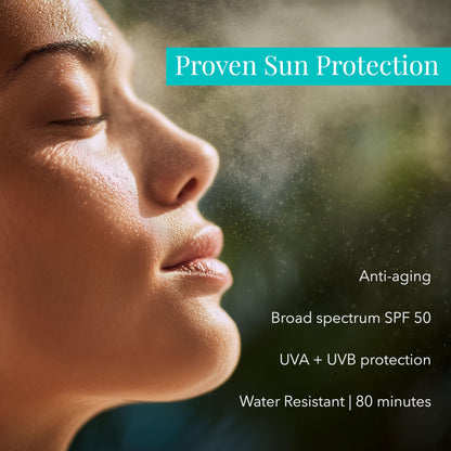 SolRX Sport Spray SPF 50 – Reef-Friendly Broad Spectrum Sunscreen for Face & Body