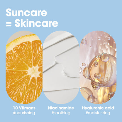 SOME BY MI V10 Hyal Air Fit Sunscreen SPF 50 – Pack of 2 | Gentle, Non-Greasy Korean Face Sunscreen