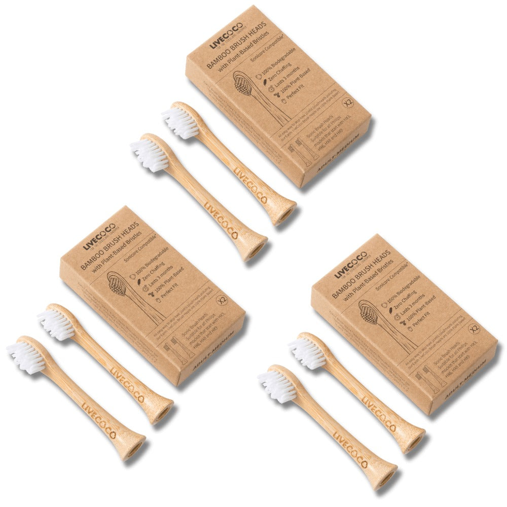 LiveCoco Philips Sonicare compatible Electric Brush Heads
