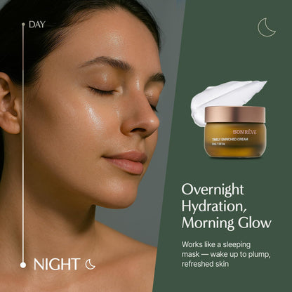 SONREVE Timely Enriched Cream – Ceramide Moisturizer for Dry, Sensitive Skin