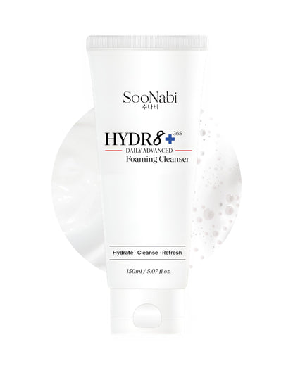 SooNabi HYDR8+ 365 Daily Foaming Cleanser – Gentle Hydration for All Skin Types | 150ml