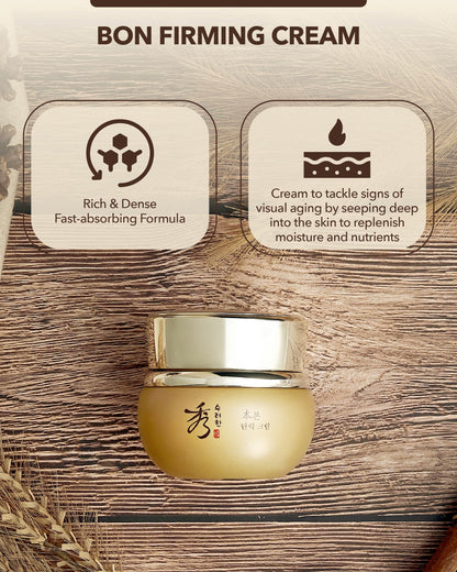 Sooryehan Bon Firming Cream – Tighten & Nourish Facial & Neck with Ginseng