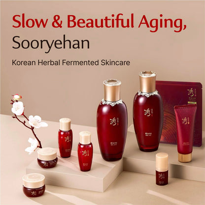 Sooryehan Hyobidam Fermented Bundle Gift Set – Hydration & Anti-Aging Skincare (14 fl oz total)
