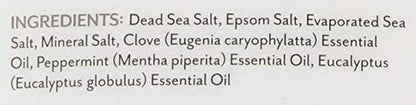 Soothing Touch Tension Relief Bath Salts – Eucalyptus, Clove & Peppermint, 32 oz