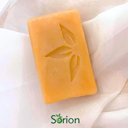 Sorion Soap for Face and Body – Hydrating Bar with Coconut Oil, Turmeric & Pala Indigo
